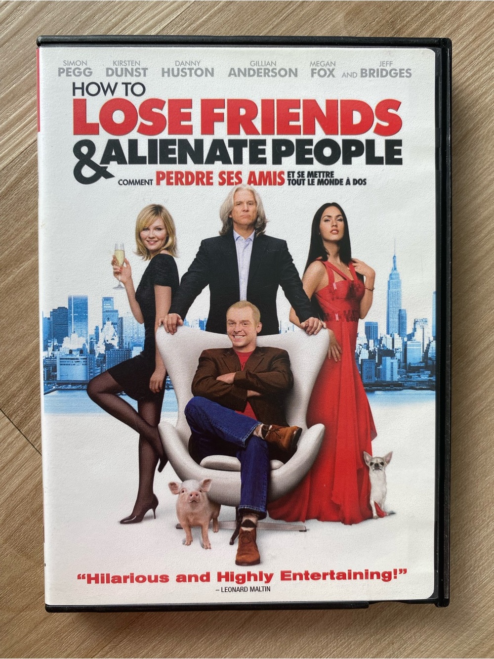 ☀️ 4/20$ ☀️ How to Lose Friends & Alienate People DVD